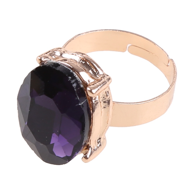 Bộ Trang Sức Mặt Đá Quý Màu Tím Sang Trọng