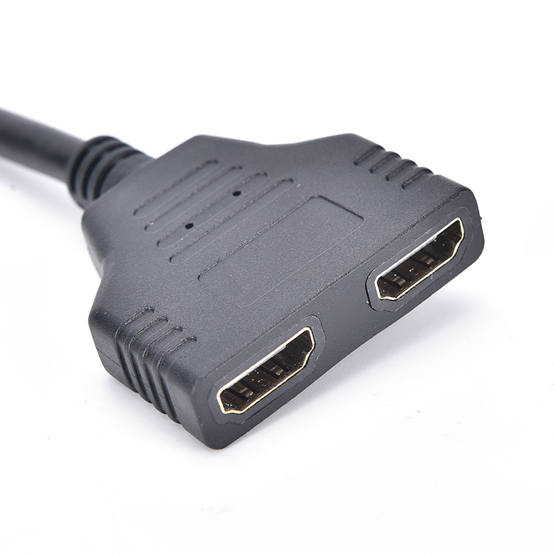 [IN2VN]New 1080P HDMI Port Male to 2 Female 1 In 2 Out Splitter Cable Adapter Converter