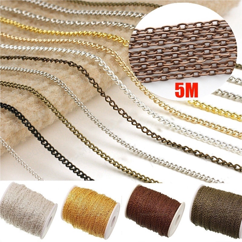 Dây Chuyền Mạ Vàng Bạc Dài 5m