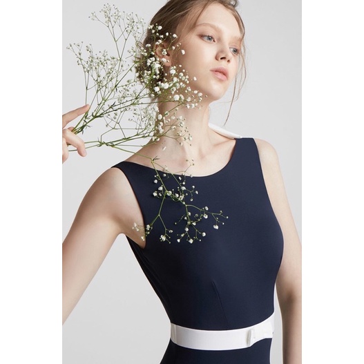 Bikini đồ bơi nữ 1 mảnh bodysuit liền kín đáo sang trọng, đồ bơi một mảnh khoét lưng quyến rũ tôn dáng cao cấp Cici