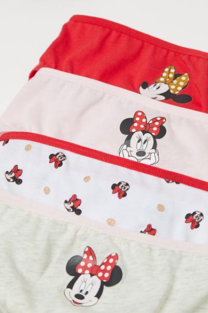 Set 3,5 quần chip bé gái