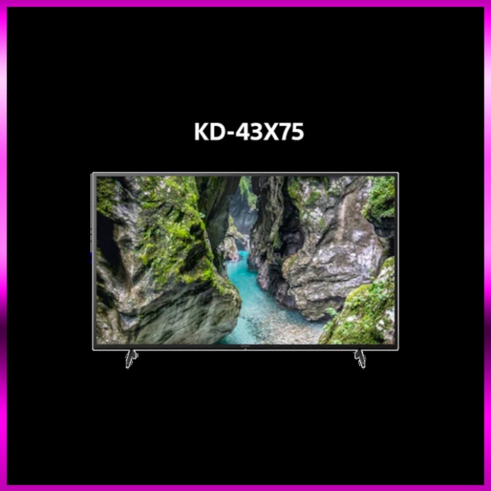 Android Tivi Sony 4K 43 inch KD-43X75 - Miễn Phí Lắp Đặt (siêu sale)