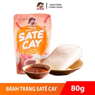 Bánh Tráng Sate Cay Vị Sốt Độc Quyền ABI SNACK 80G