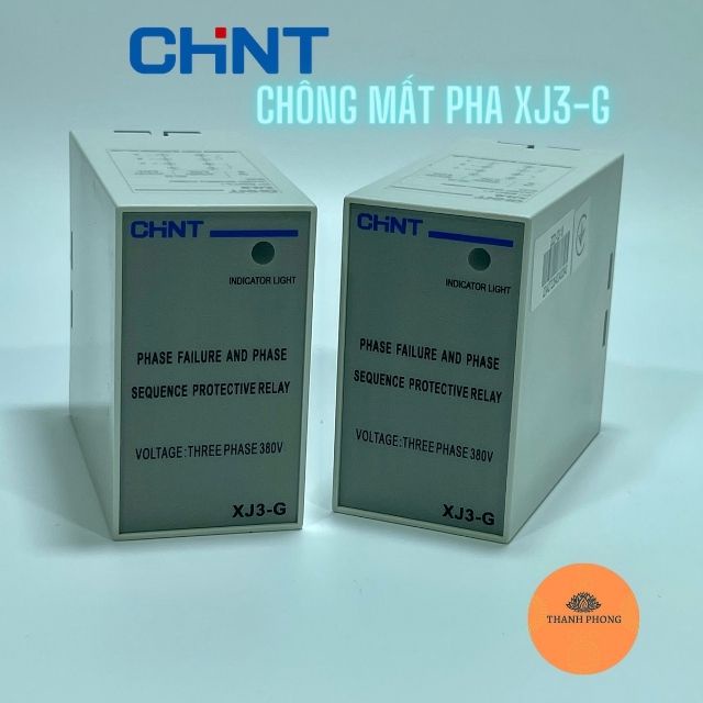 Rơ Le Bảo Vệ Điện Áp Chống Mất Pha Chint XJ3-G Chính Hãng Bảo Hành 12 Tháng