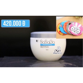Siêu phục hồi Sasaba tặng mũ ủ tóc siêu xinh