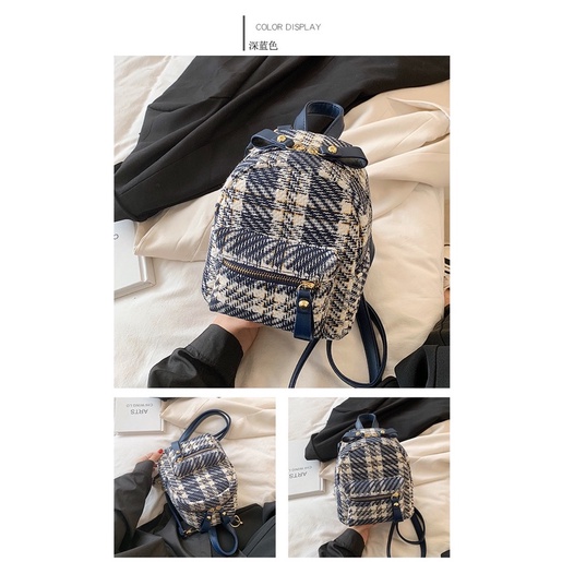 Balo mini Zara cao cấp cao 21cm