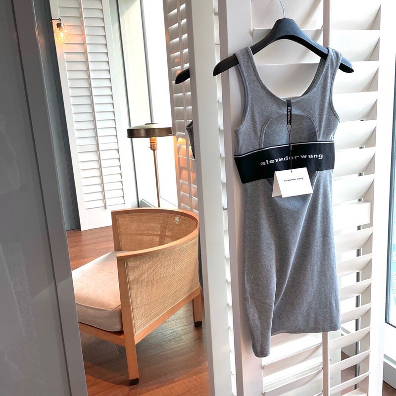 Đầm ôm body Alexander Wang hàng cao cấp thiết kế hở lưng gợi cảm