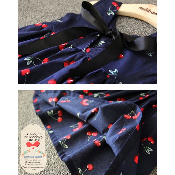 Đầm bé gái hình cherry xinh yêu ❣ ❣ ❣
