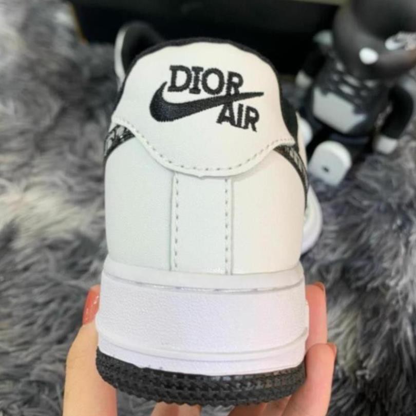 [Hot Trend - giảm giá] Giày Thể Thao Sneakers AF1 Dior Đen,𝐍𝐈𝐊𝐄 AIR FORCE ONE Xám Họa Tiết  siêu hot