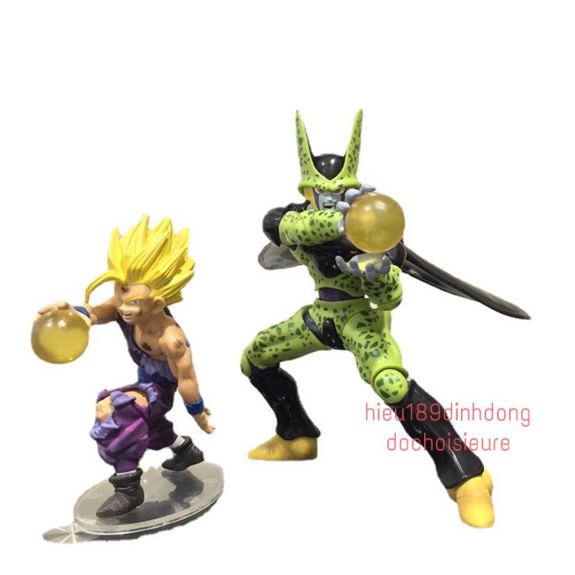 Mô hình cell gohan cầm gậy 7 viên ngọc rồng Dragon Ball