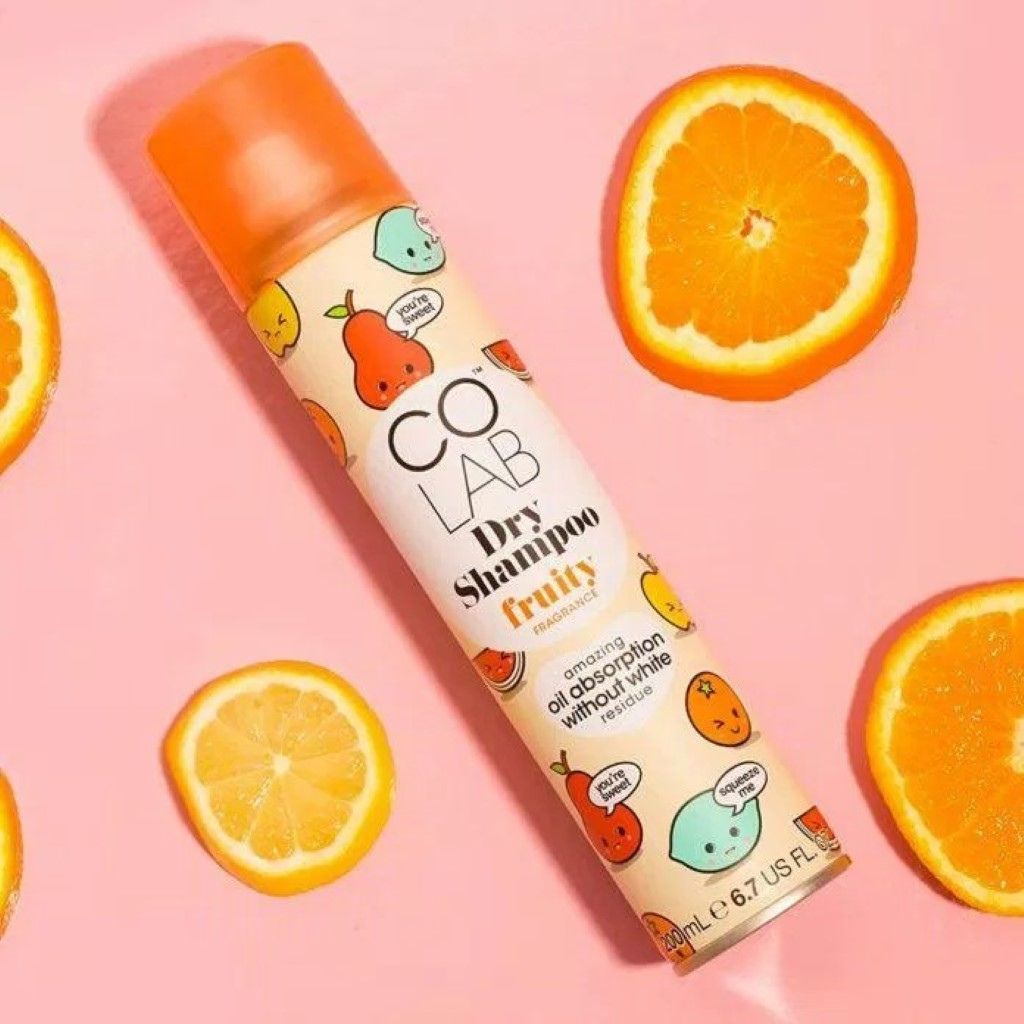 Dầu Gội Khô COLAB 200ml- Dưỡng Tóc Mềm Mượt, Tóc Sạch Bồng Bềnh, Vào Nếp.