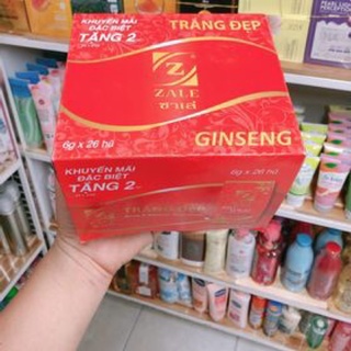 Hộp 24 hủ kem za le sâm đỏ - tặng 2 hủ