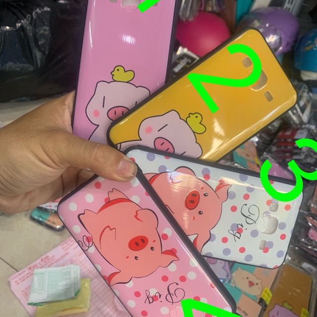 Ốp lưng samsung J3, J3(2016), J2 prime, G530 grand prime heo xinh