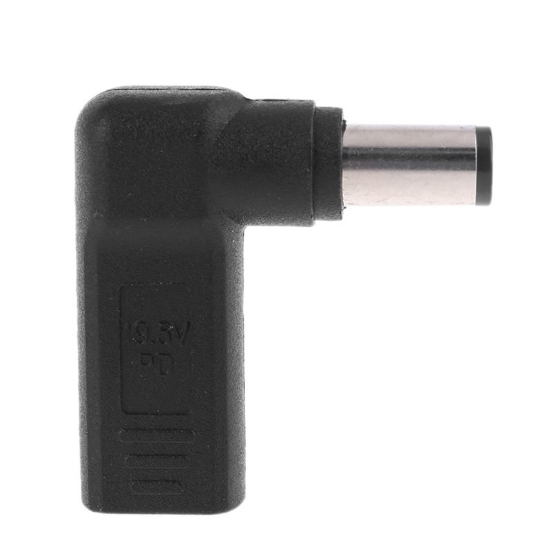 Đầu Chuyển Đổi USB-C Type-C Cái 90 Độ Sang Đầu Đực 7.4x5.0mm Cho DELL Lap