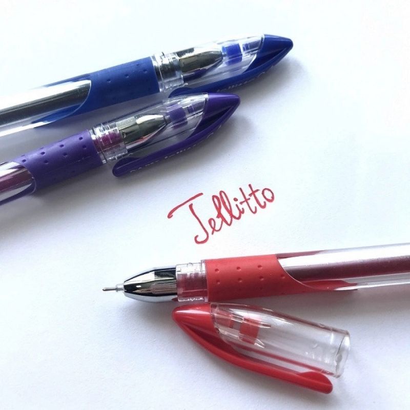 BÚT GEL JELLITTO 0.4MM CHÍNH HÃNG - BÚT MỰC D.A P&T HÀN QUỐC