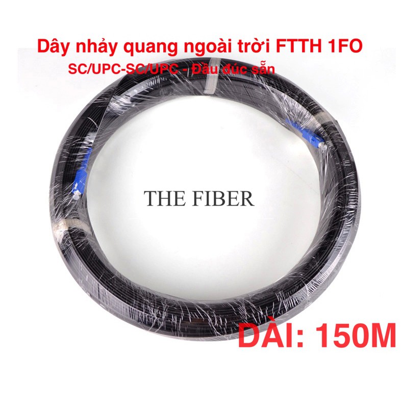 Dây nhảy quang ngoài trời SC UPC SC UPC dài 150m 1FO SM FTTH