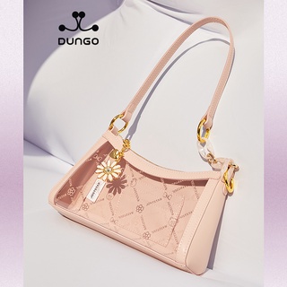 Túi Xách JUST STAR Trong Suốt Hồng Charm Hoa JU172882-04