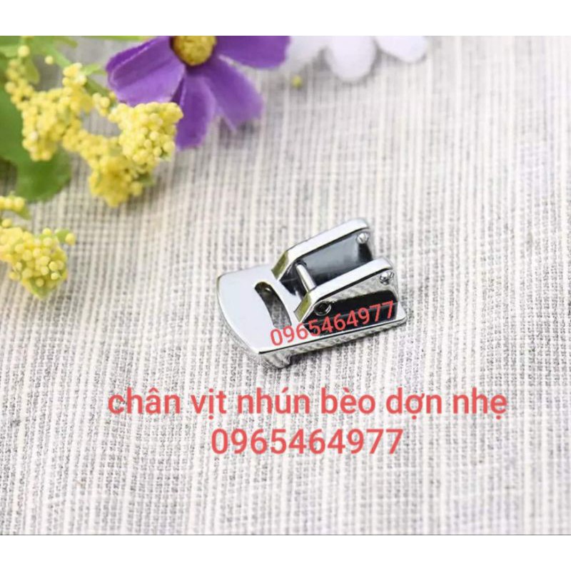 chân vịt nhún bèo máy may gia đình đa năng trục lệch