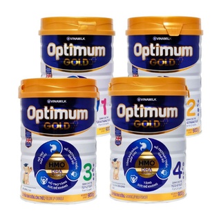 [Chính Hãng Date Mới] Sữa bột Vinamilk Optimum Gold Đủ số 1 2 3 4 hỗ trợ tăng đề kháng cho bé (Lon 850g và 1.45kg)