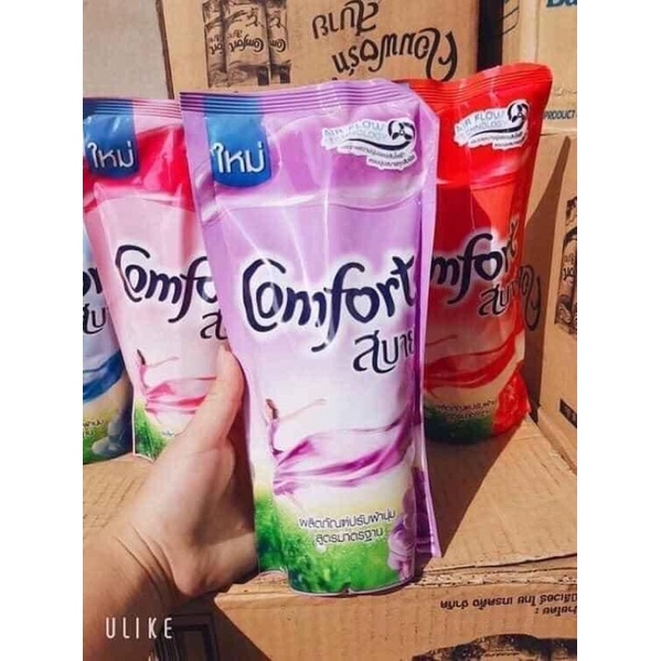 Nước xã vải comfort thái sét 3 bich 45k