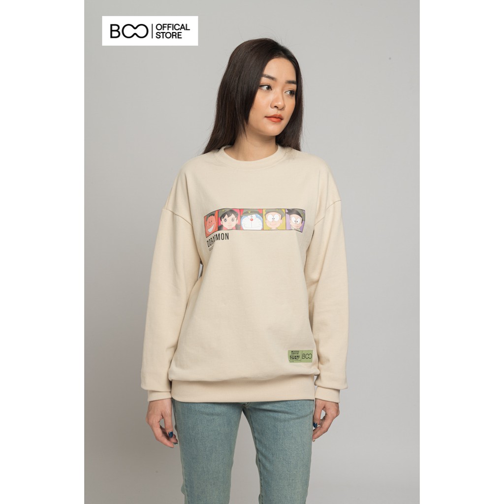 Áo Nỉ Không Mũ Nam Nữ Unisex BOO Dáng Oversize In Hình 5 Nhân Vật Doreamon Trước Ngực Lạ Mắt | BigBuy360 - bigbuy360.vn