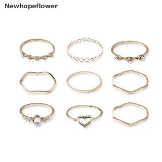 Bộ nhẫn 9 chiếc siêu rẻ cho bạn nữ
