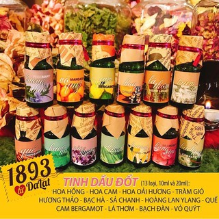 Tinh dầu thiên nhiên Đà Lạt 1893 10ml, 20ml nhiều loại