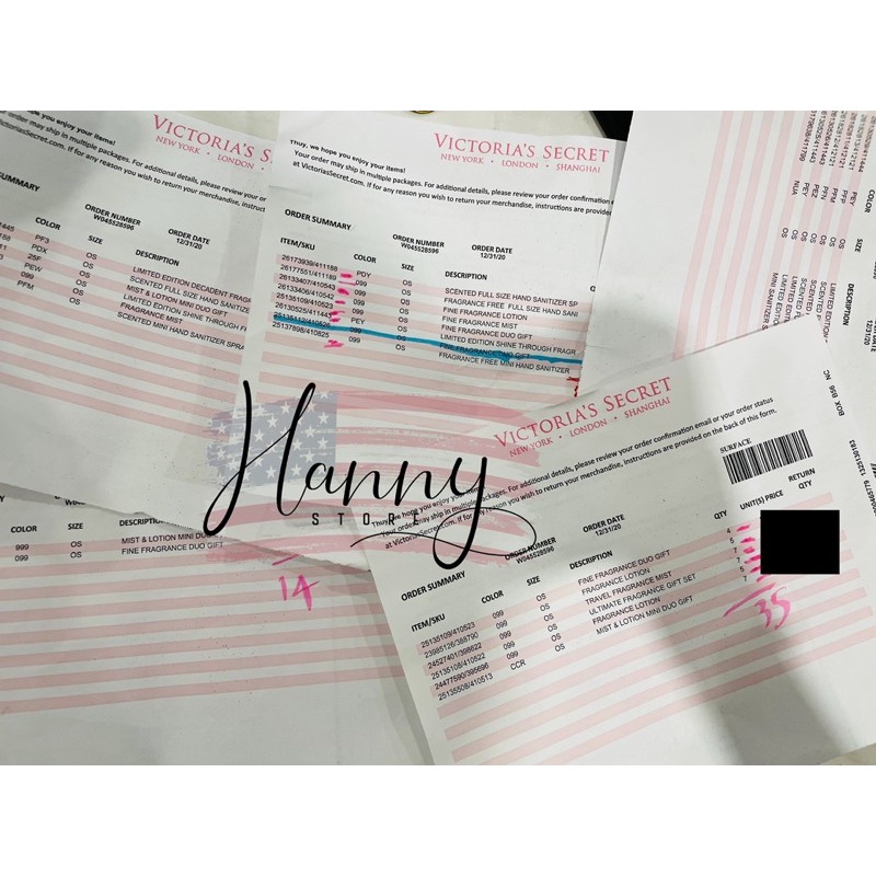 [Mã COS1904 giảm 8% đơn 300K] Bộ set 2 chai Dưỡng thể (Lotion) và xịt thơm cơ thể (Mist) Victoria’s Secret (hàng Mỹ) | BigBuy360 - bigbuy360.vn