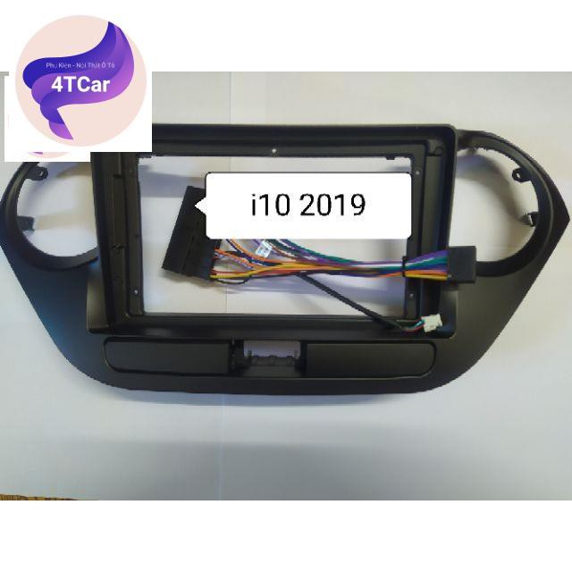 [Mã LIFEAUMAY giảm 10% tối đa 30k đơn 150k] Mặt dưỡng Huyndai i10 2014-2019 (9 inch)