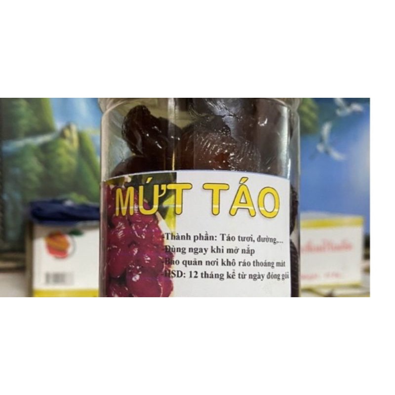 MỨT TÁO SẤY DẺO 1KG