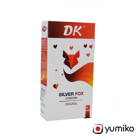 Hộp 10c Bao Cao Su Siêu Mỏng Trơn DONGKUK SILVER FOX - Xuất Xứ Hàn Quốc