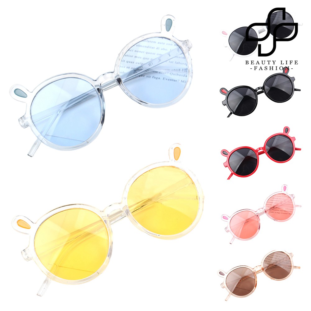 Kính Mát Hình Thỏ Dễ Thương Cho Bé Gái