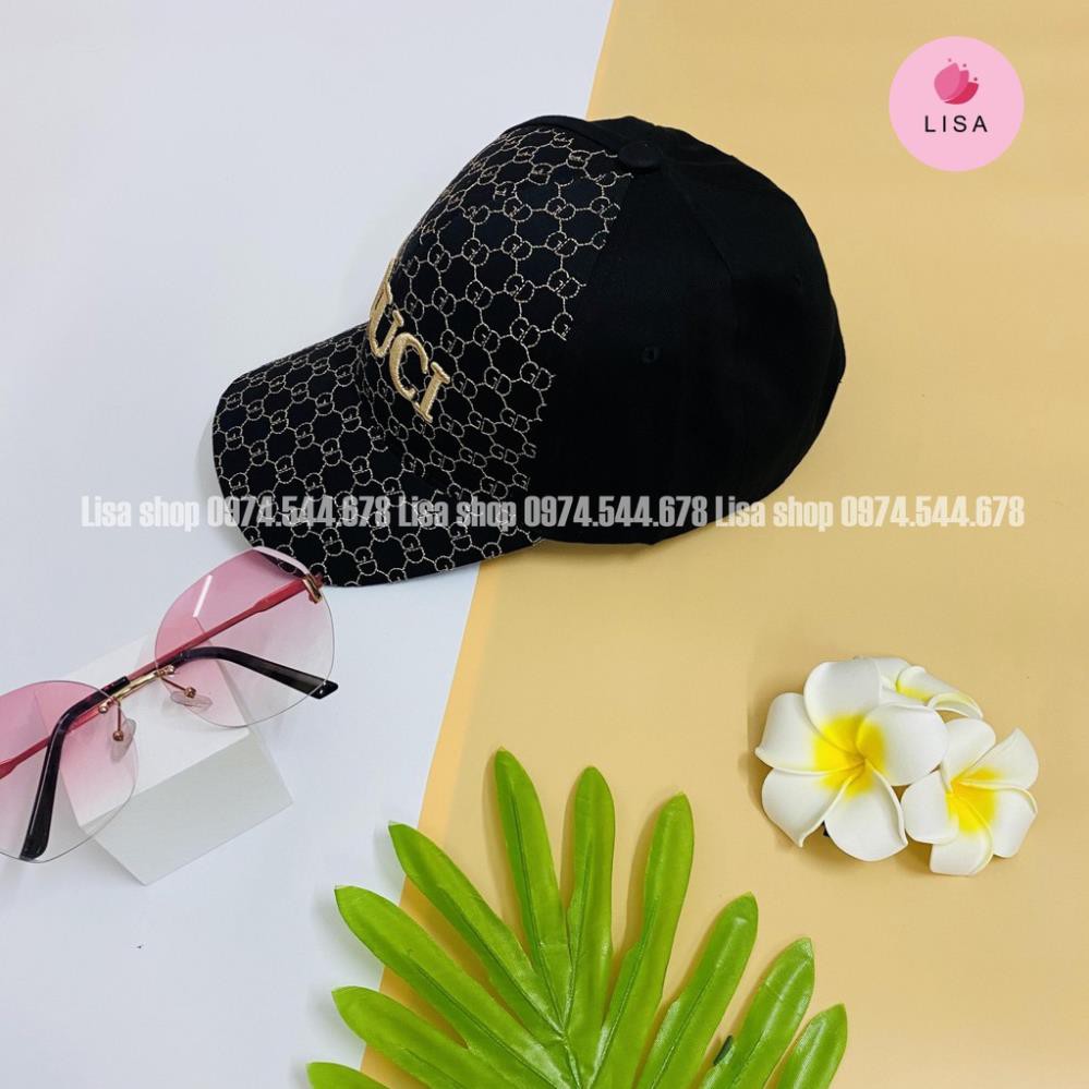 [HÀNG CAO CẤP] Mũ lưỡi trai, nón kết nam nữ thêu chữ thời trang phong cách cá tính Unisex Lisa, M31