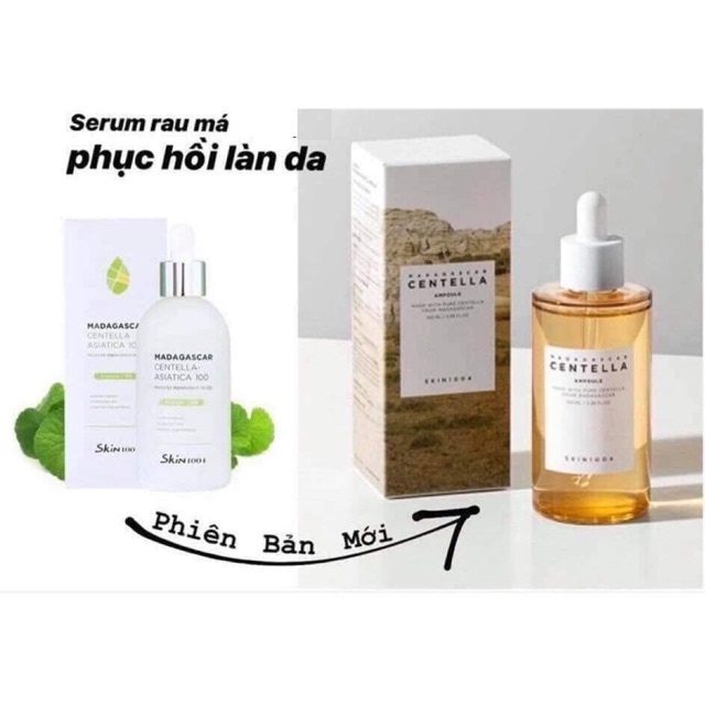 Tinh Chất Giảm Mụn Dưỡng Da Skin1004 Madagascar Centella Asiatica Ampoule Serum 55ml Và 100ml