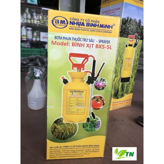 BÌNH PHUN XỊT TƯỚI 5L BÌNH MINH
