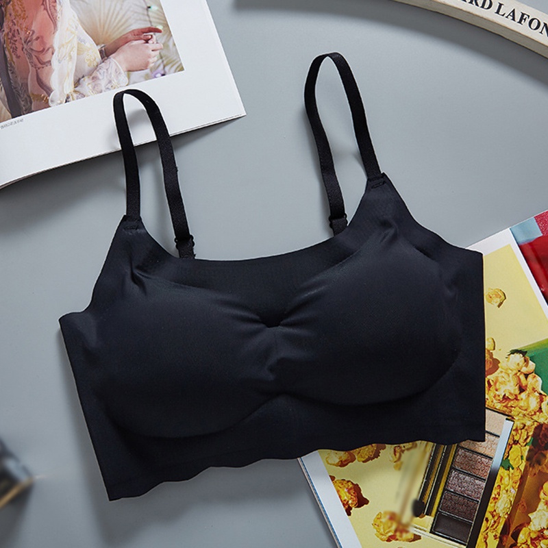 Áo Lót Thể Thao Một Mảnh Không Đường May Hở Lưng Phong Cách Nhật Bản