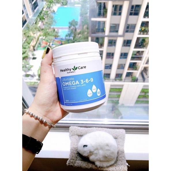 💙🐠 Viên uống Dầu cá Healthy Care Ultimate Omega 3-6-9 của Úc 200 viên🐠💙