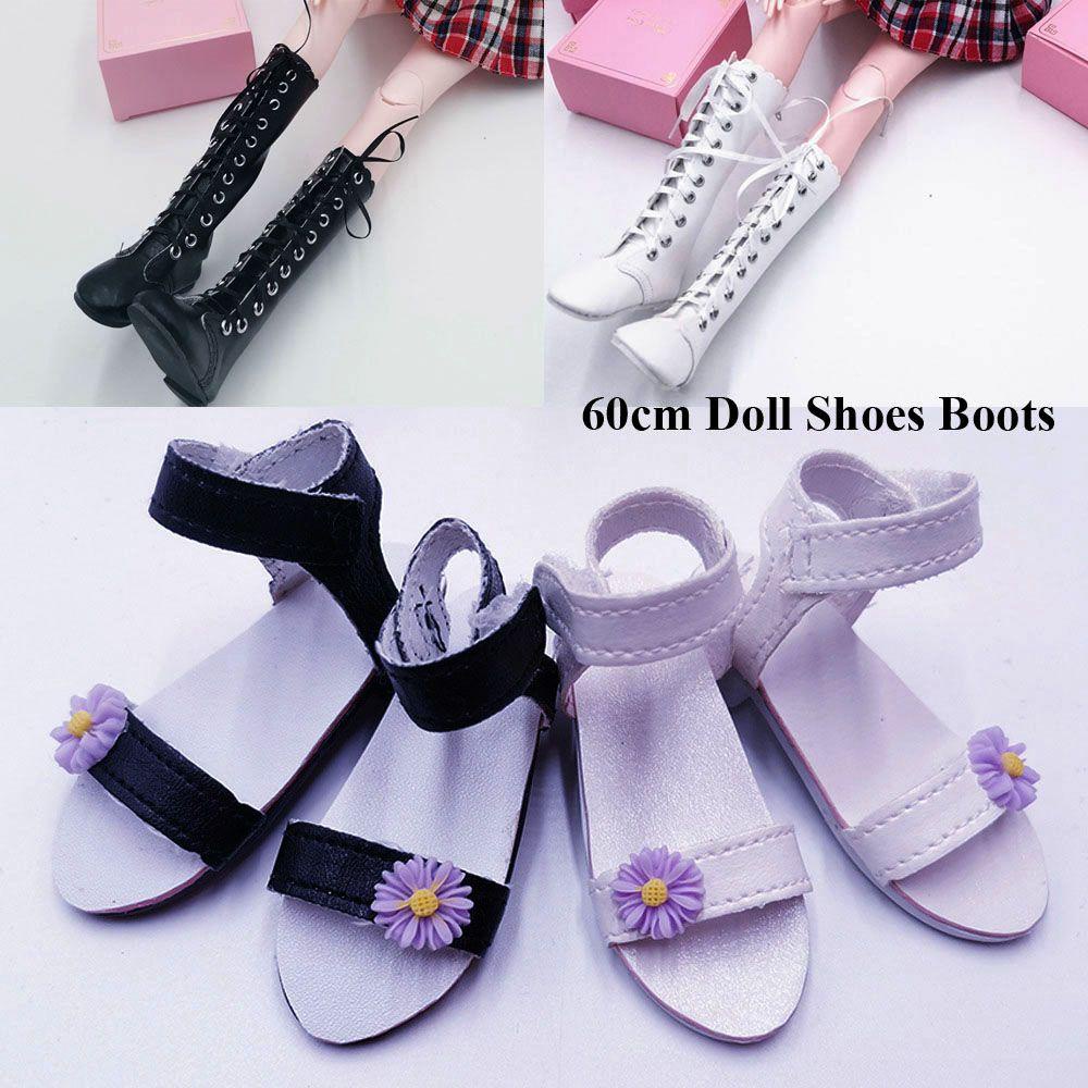 Giày Vải Da PU Màu Cầu Vồng Cho Búp Bê 7.8CM Có 5 Kiểu