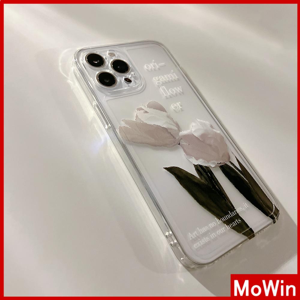 Ốp điện thoại silicon mềm trong suốt hoa tiết hoa thích hợp cho iphone 13 pro max iphone 12 pro max iphone 11