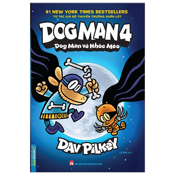 Sách - Dog Man 4 - Dog Man và nhóc mèo