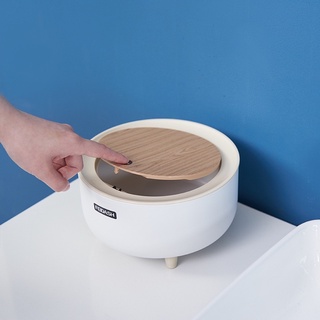 Thùng Rác Mini Để Bàn Decor Xinh Xắn