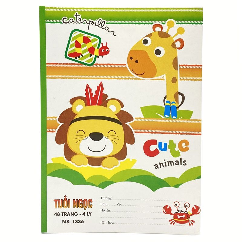 Vở oly Tuổi Ngọc Hải Tiến 48 trang, 80 trang