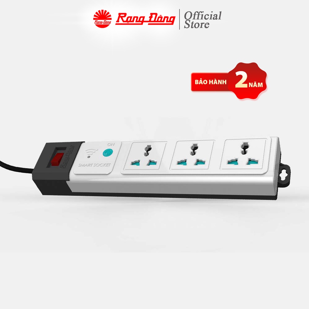 Ổ cắm đa năng Rạng Đông USB OC02.USB 3C/10A dài 3m và 5m