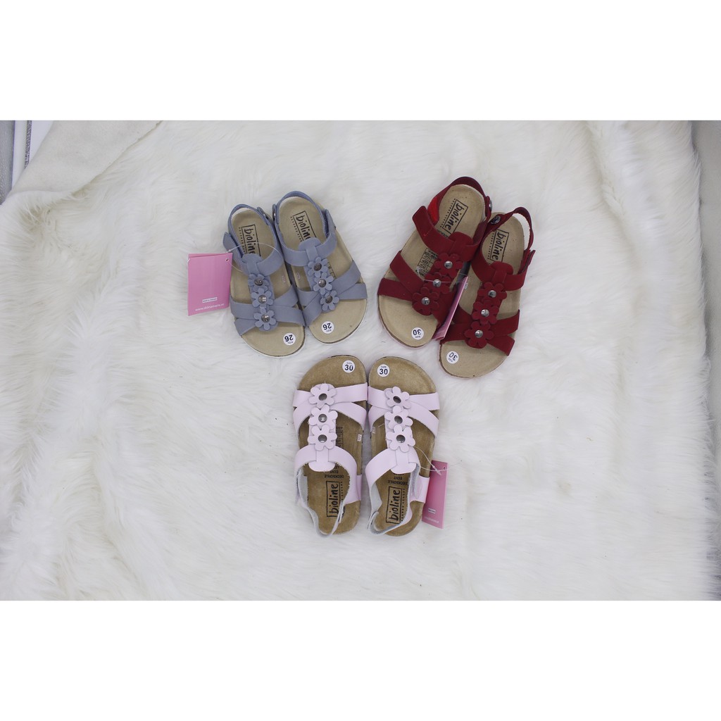 ff <3 Giày sandals da bò Nơ hoa xuất khẩu châu âu dành cho bé Mã Baby 05 > . new ‼️ . new ! <3 🇻🇳 2020 ' ) " *