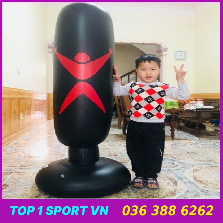 Bao cát trụ đấm bốc boxing bơm hơi ProX 4.0 hàng loại 1 tặng kèm găng mma + bơm hơi + keo + miếng vá + bảo hành 6 tháng