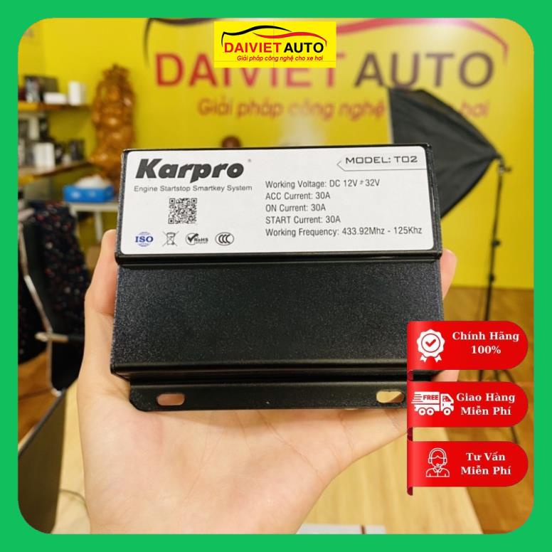 KarPro Start stop smartkey Chìa khoá thông minh cho xe ô tô | Đại Việt Auto