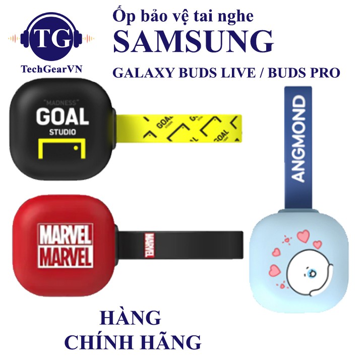 [Mã 2404EL10K giảm 10K đơn 20K] [ BUDS LIVE - BUDS PRO ] Ốp bảo vệ tai nghe Samsung Galaxy Buds Live - Buds Pro