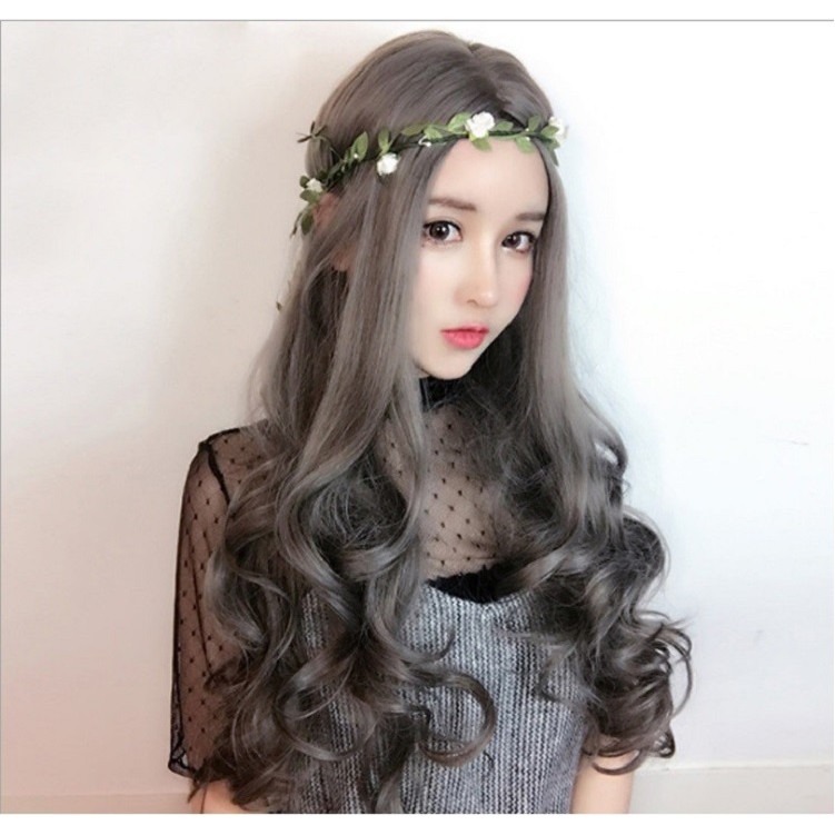 Tóc giả nữ hàn quốc + Tặng kèm lưới TG95