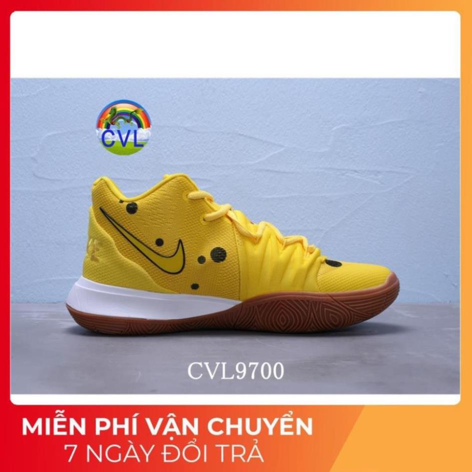 Giày bóng rổ NlKE Kyrie Giày bóng rổ nam thế hệ thứ của Owen SpongeBob màu vàng AO-00 XỊN IOI.HKJ $