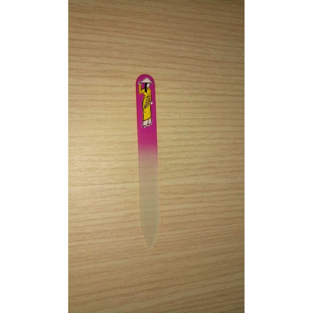 Dũa móng tay thủy tinh cao cấp công nghệ Cộng Hòa Séc- Glass Nails 105mm